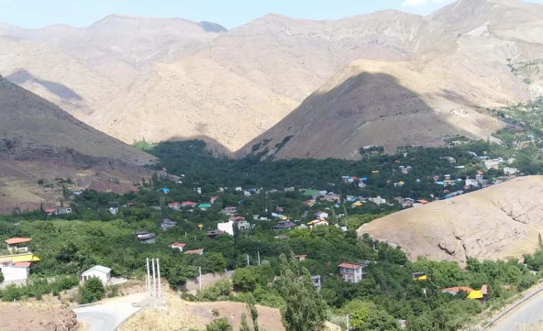 آدرس دقیق روستای برگ جهان لواسان و جاهای دیدنی آن