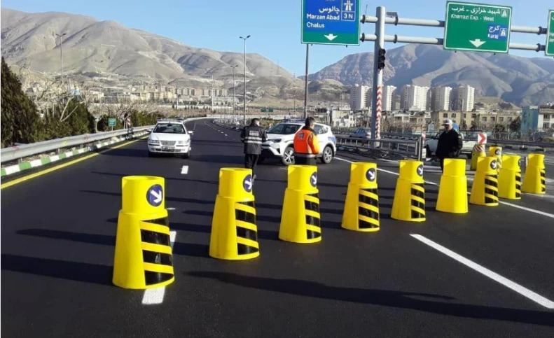 جاده چالوس فردا مسدود می‌شود